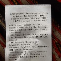 Pre Owned M Missoni Multicolor Patterned Knit Top S