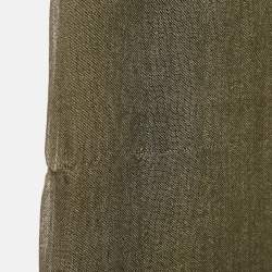 M Missoni Khaki Green Modal Shawl One Size 