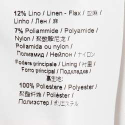 Pre Owned M Missoni Multicolor Stripe Knit Sleeveless Maxi Dress M