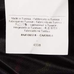 Pre Owned M Missoni Multicolor Patterned Knit Mini Skirt S