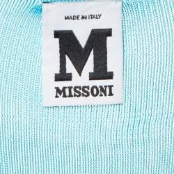 Pre Owned M Missoni Multicolor Printed Jersey Short Dress M