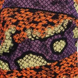 Pre Owned M Missoni Multicolor Patterned Knit Sleeveless Tunic M