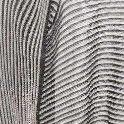 Pre Owned M Missoni Black/Multicolor Lurex Knit Cardigan S