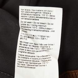 Pre Owned M Missoni Black Jersey Contrast Waist Trim Jumpsuit M