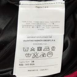 Pre Owned M Missoni Multicolor Wave Lurex Knit Midi Dress S 