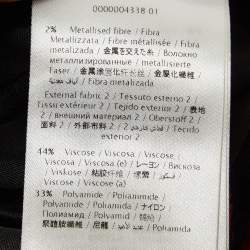 Pre Owned M Missoni Multicolor Wave Lurex Knit Midi Dress S 