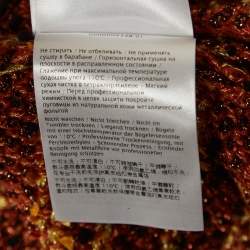 Pre Owned M Missoni Multicolor Tweed Double Breasted Long Jacket M