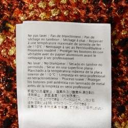 Pre Owned M Missoni Multicolor Tweed Double Breasted Long Jacket M