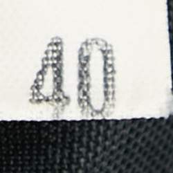 Pre Owned M Missoni Light Purple Chevron Pattern Knit Maxi Skirt S