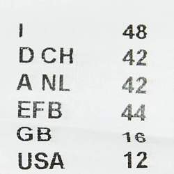 Pre Owned M Missoni White Chevron Knit Maxi Skirt L