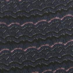 Pre Owned M Missoni Black Chevron Knit Maxi Skirt S