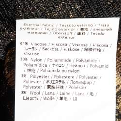 Pre Owned M Missoni Multicolor Chevron Lurex Knit Mini Dress S