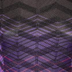 Pre Owned M Missoni Multicolor Pattered Jersey Midi Dress M