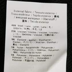 Pre Owned M Missoni Metallic Stripe Lurex Knit Long Cardigan L