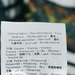 Pre Owned M Missoni Green/Multicolor Knit Long Cardigan S