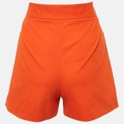 M Missoni Orange Cotton Pocket Detail Shorts S