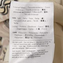 Pre Owned M Missoni Pink Printed Silk Sleeveless Mini Dress L