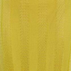 M Missoni Yellow Ribbed Knit Maxi Skirt M