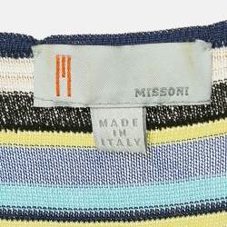 M Missoni Multicolor Knit Tank Top & Cardigan Set L