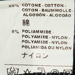 Pre Owned M Missoni Black Animal Pattern Knit Shift Dress L