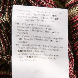 M Missoni Multicolor Lurex Knit Cardigan XL