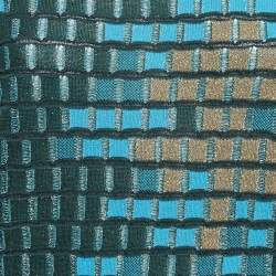 M Missoni Green/Blue Patterned Lurex Knit Top M