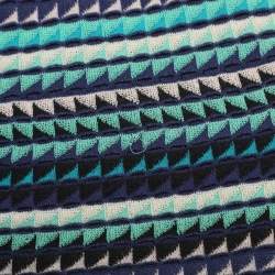 M Missoni Multicolor Knit Midi Dress S