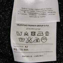 Pre Owned M Missoni Navy Blue Lurex Knit Tank Top M