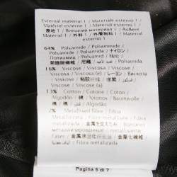 Pre Owned M Missoni Red Lurex Knit Pants M