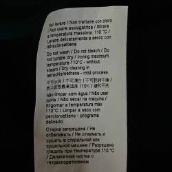 Pre Owned M Missoni Blue Jersey Wide Leg Trousers S