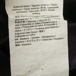 Pre Owned M Missoni Navy Blue Jersey Stretchable Waist Slim Fit Trousers M