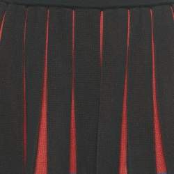 Pre Owned M Missoni Multicolor Knit Pleated Mini Skirt M