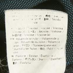 Pre Owned M Missoni Purple Knit Patterned Top & Skirt Set M