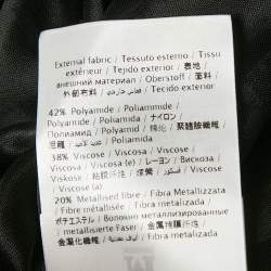 Pre Owned M Missoni Multicolor Patterned Lurex Knit Mini Dress S