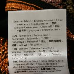 Pre Owned M Missoni Multicolor Patterned Lurex Knit Sleeveless Midi Dress M