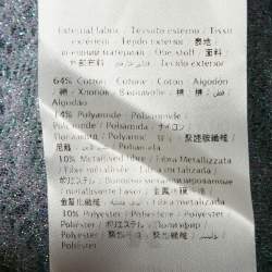 مملوكة مسبقًا M Missoni Blue Patterned Lurex Knit Short Dress M 