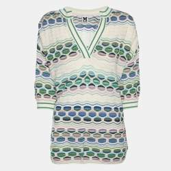 Pre Owned M Missoni Multicolor Knit Tunic S