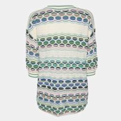 Pre Owned M Missoni Multicolor Knit Tunic S