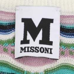Pre Owned M Missoni Multicolor Knit Tunic S