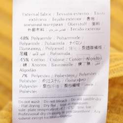 Pre Owned M Missoni Yellow Lurex Knit Top M