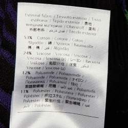 Pre Owned M Missoni Multicolor Pattered Knit Full Sleeves Top M