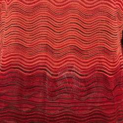 Pre Owned M Missoni Multicolor Patterned Knit Top M