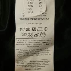 Pre Owned فستان إم ميسوني ثلاثي الألوان تريكو زيج زاج ميني مقاس متوسط (ميديوم)