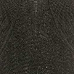 Pre Owned فستان إم ميسوني ثلاثي الألوان تريكو زيج زاج ميني مقاس متوسط (ميديوم)