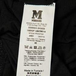 مملوكة مسبقًا طقم توب وبنطلون ميسوني تريكو لوريكس أزرق منتصف الليل مقاس صغير - سمول