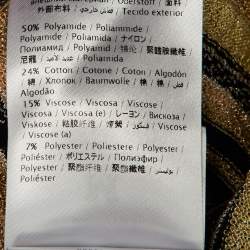 Pre Owned توب إم ميزوني تريكو متموج معدني بيج مقاس صغير - سمول