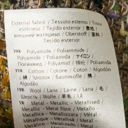 Pre Owned M Missoni Multicolored Lurex Knit Sleeveless Pleated Mini Dress M