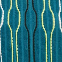 Pre Owned تي شيرت حياكة موجة خضراء بحر إم ميزوني مقاس كبير - لارج