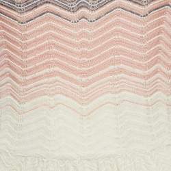 Pre Owned M Missoni Multicolor Zig Zag Knit Sleeveless Mini Dress S