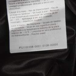 Pre Owned M Missoni Black Knit Back-Open Jumpsuit S